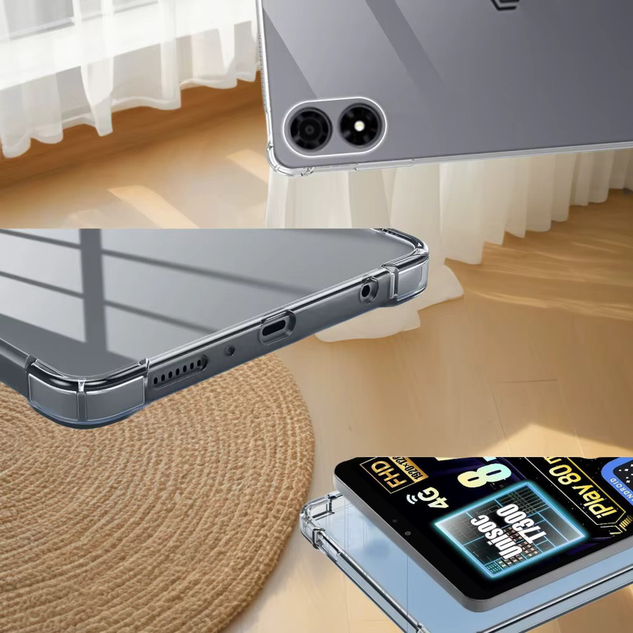 Alldocube IPlay 70 80 Mini Pro 8,4 Schutzhülle aus transparentem TPU mit stoßfesten Airbags und Anti-Yellowing-Effekt - Bild 4