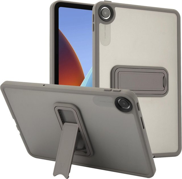 Xiaomi Redmi Pad 2 SE 9,7 Zoll Schutzhülle mit harter Rückseite und integriertem Ständer in Grau - Bild 1