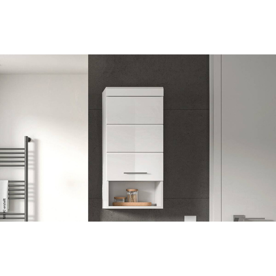 Badhängeschrank Xonox Scout Weiß Hochglanz B/H/T: 37 x 79 x 24 cm - Bild 2