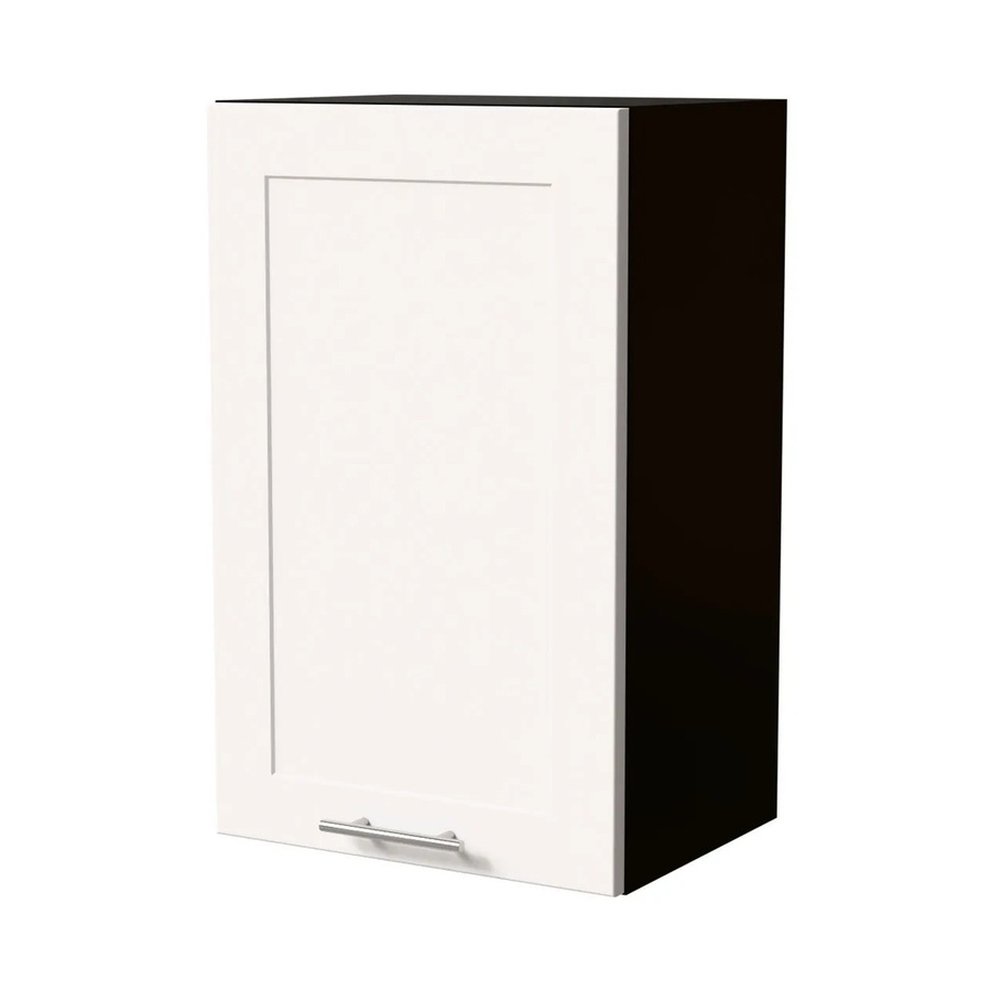 Feldmann-Wohnen Hängeschrank Oslo Küchenschrank in Schwarz und Weiß Matt mit Soft-Close-Türen, B/T/H: 45 x 32,5 x 72 cm - Bild 2