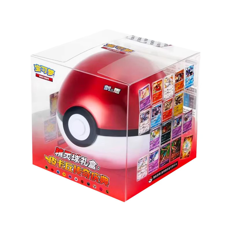 Pokémon Vereinfachte Pokémon-Bälle Überraschungsbox, Pikachu Legendäre Feierkarte Urzeitliche Kampfkunst - Bild 2