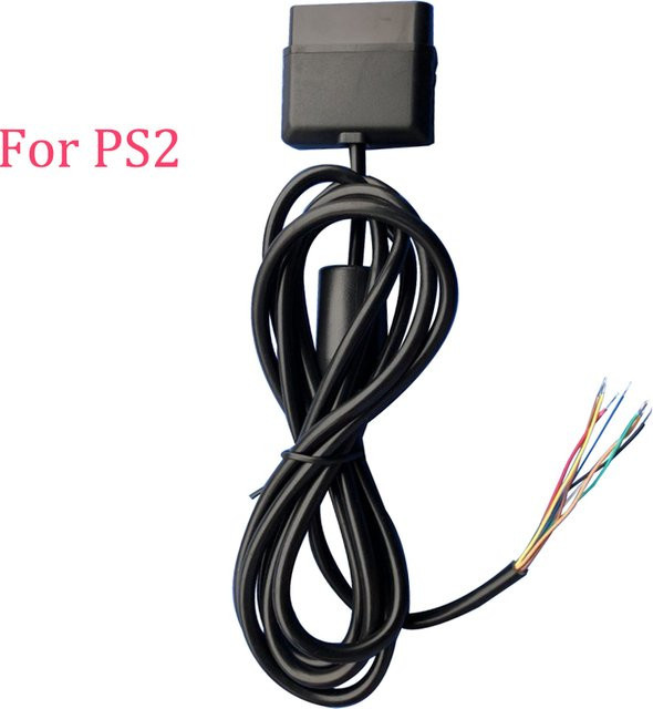 Sony Game Controller Ersatzkabel für PS2 PlayStation Gamepad in Schwarz, 1,8 m - Bild 1