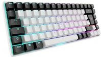 Sharkoon SKILLER SGK50 S3 Gaming-Tastatur mit mechanischen Switches in Weiß und Multicolour-Beleuchtung - Bild 1