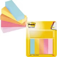 Post-it Haftmarker Page Marker Beachside Collection in Multicolour (Türkis, Gelb, Orange, Pink) - Bild 1