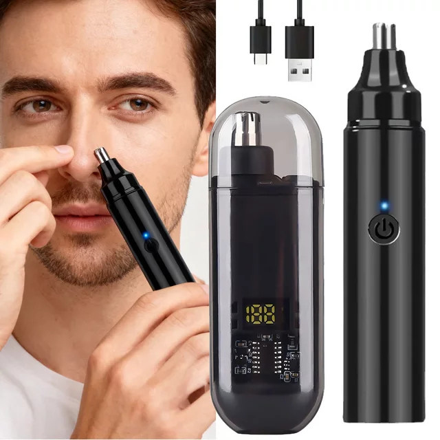 Heinast Nasen-Ohr-Augenbrauenschneider, Unisex, wasserdicht - Bild 1