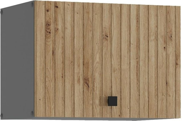 AVA Artisan Hängeschrank mit Lamellenoptik für deine Küchenzeile, Breite: 50 cm - Bild 1