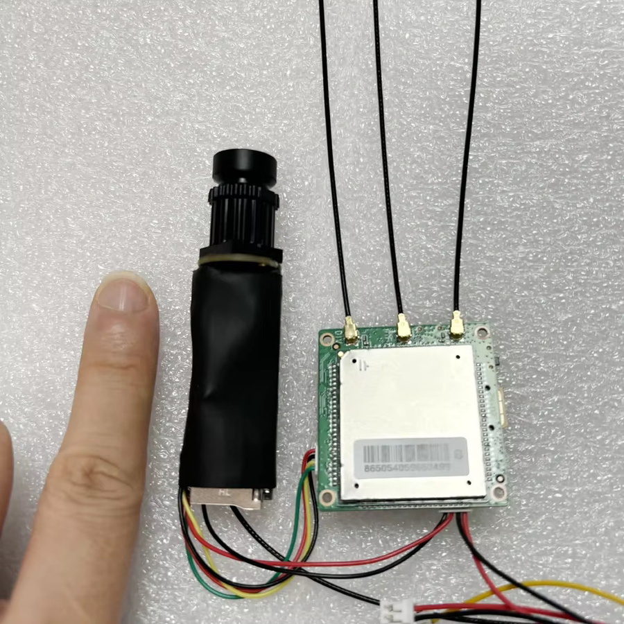 HQCAM 4G LTE IP Überwachungskamera mit Mini-Modul, 1080p Full HD, Schwarz - Bild 4