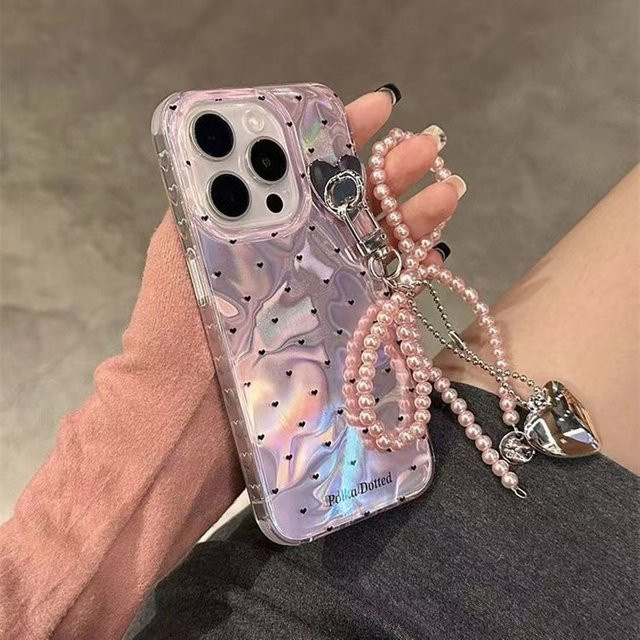 Xiaomi Handyhülle Love Laser in Pink für Redmi Note 14 13 12 11 Pro Plus und weitere Modelle - Bild 1