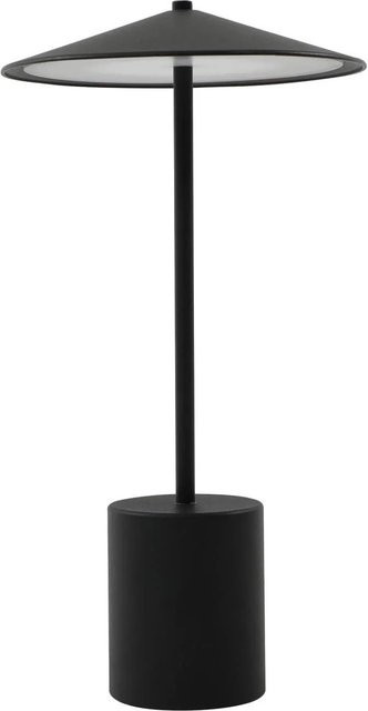 Lindby Ayva LED Tischleuchte Schwarz aus Aluminium, dimmbar, IP44 spritzwassergeschützt - Bild 1