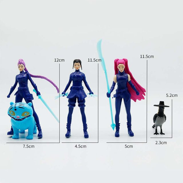 Fashnics Kpop Dämonenjäger Anime Figur, Action Figur, Blau, ab 14 Jahren - Bild 1