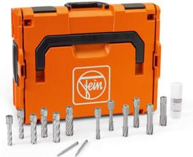Fein Structural Steel-Set HSS NOVA 50 Lochsäge Set mit Weldon Aufnahme in Orange - Bild 1