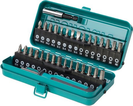 Wolfcraft Bit-Box mit Schraubendreher-Bits aus Edelstahl - Bild 1