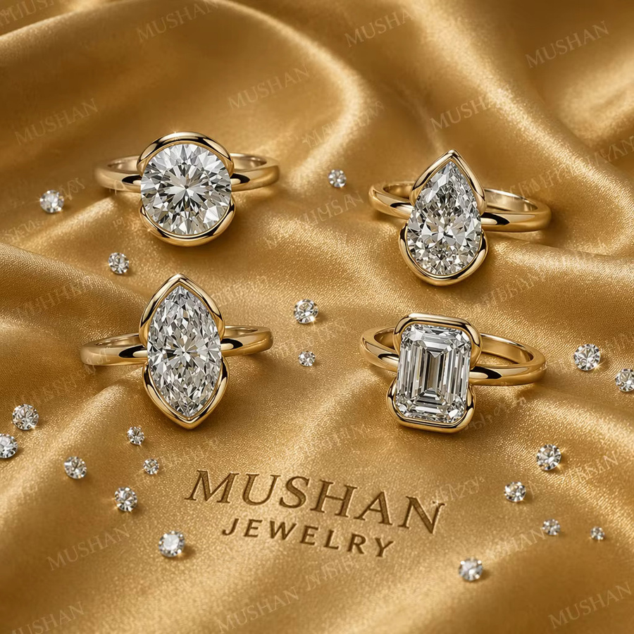 MUSHAN Ring 925 Silber, Diamant, Damen - Bild 1