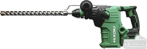 HiKOKI SDS-Plus-Akku-Bohrhammer 18,0 V in Grün ohne Akku und Ladegerät