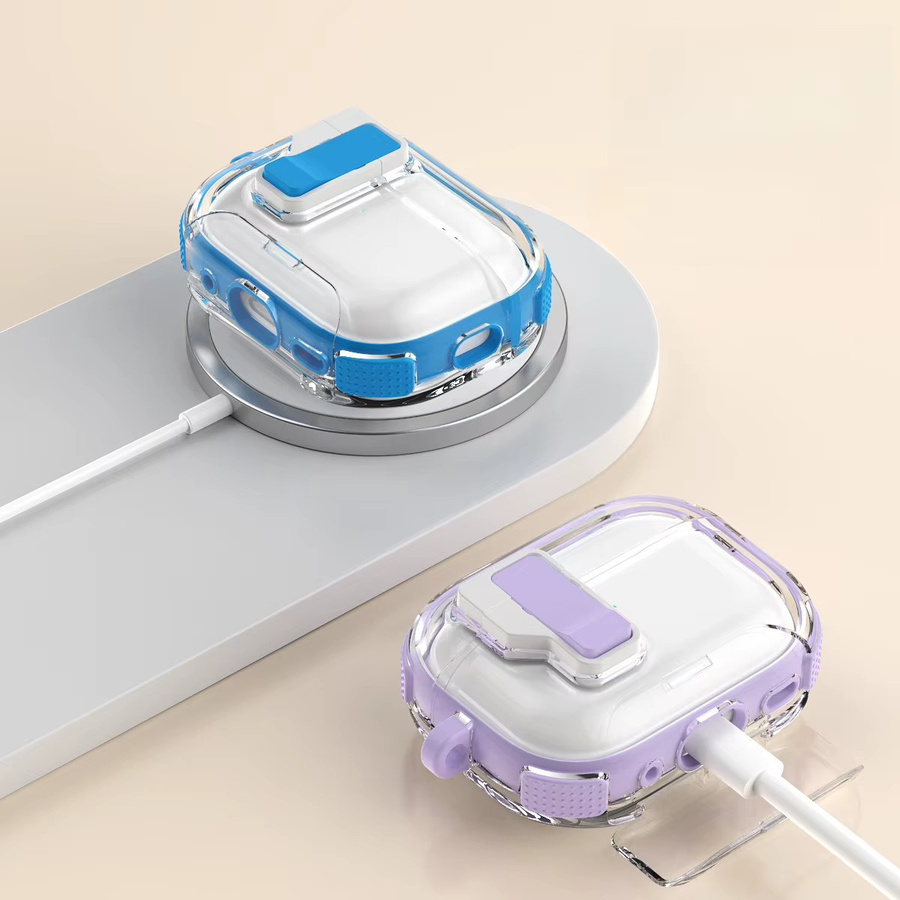 Transparente Schutzhülle für Apple AirPods Pro der 1., 2., 3. und 4. Generation - Bild 2