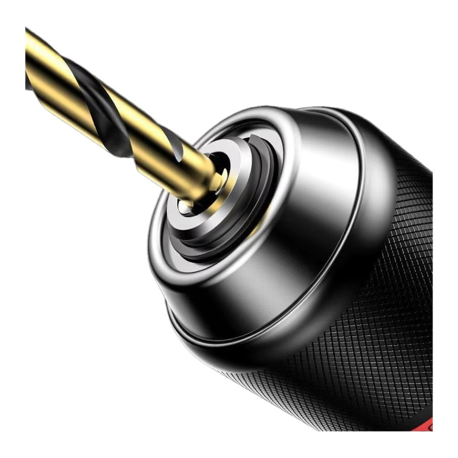 VIBRATITE Schlüsselloses Metallbohrfutter mit selbstsicherndem Mechanismus, Spannbereich 0-10 mm, 3/8 24UNF Gewinde für elektrische Bohrmaschinen - Bild 4