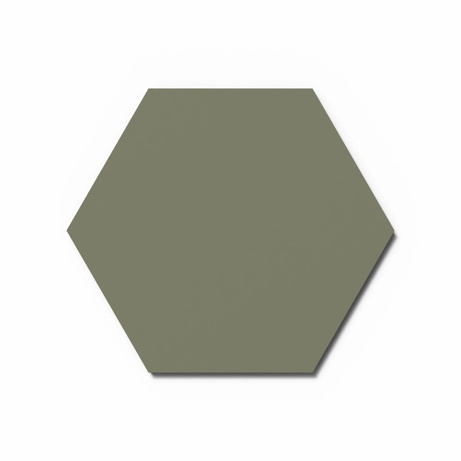 Denpanels Designpaneel Hexagon Olive Lino Green aus MDF, 3 Stück, B/H: 50 x 50 cm - Bild 2