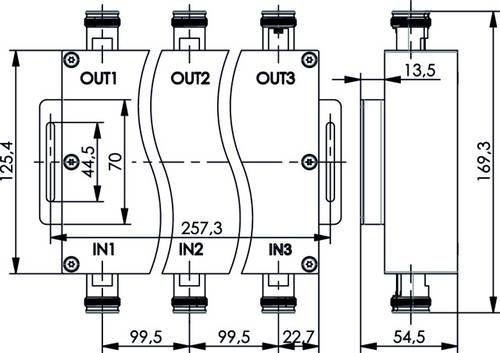 Telegärtner 4.3-10 Hybrid-Koppler 100025429 - Bild 1