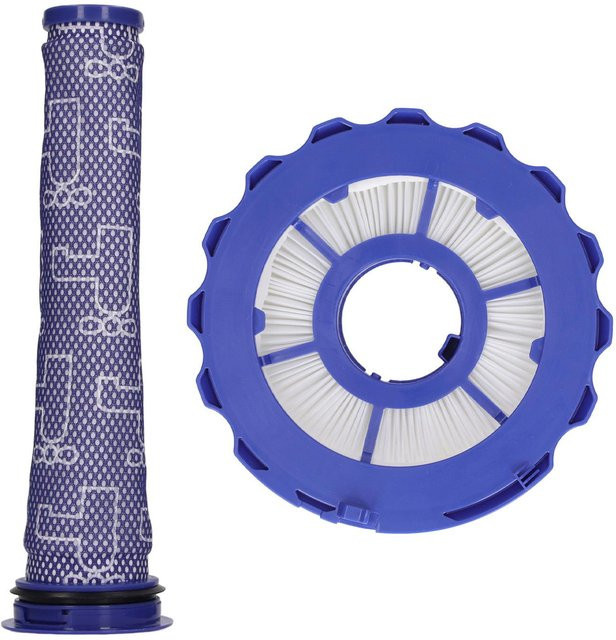 Dyson Staubsaugerfilter für DC40 Kehrmaschine Filterelemente Ersatzset in Weiß und Blau aus Kunststoff - Bild 1