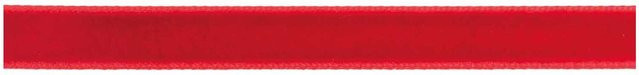 Rico Design Paper Poetry Samtband aus Nylon in Rot, Breite: 0,9 cm, Länge: 2 m - Bild 1