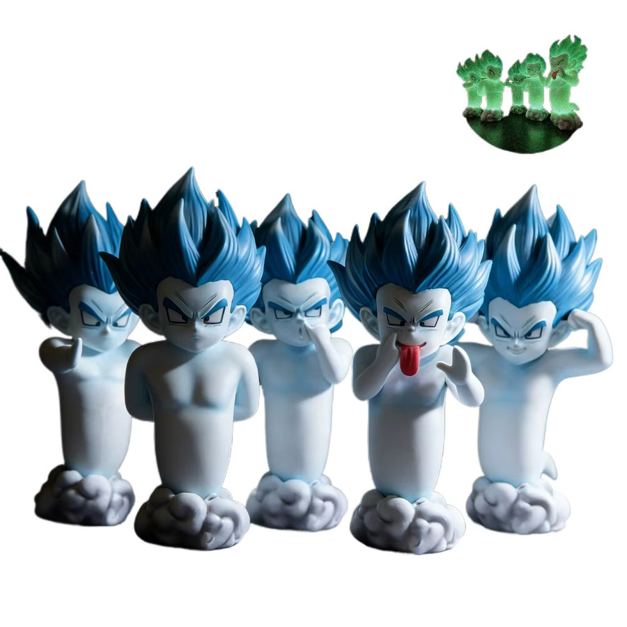 Bandai Dragon Ball Z Gotenks Actionfigur, im Dunkeln leuchtend, 14,5 cm - Bild 3