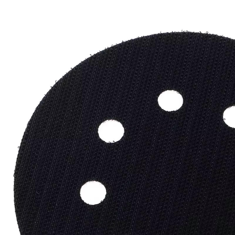 Ultradünnes Schnittstellenpad zum Polieren und Schleifen von Klettverschlüssen, Durchmesser: 125 mm, Farbe: Schwarz - Bild 5