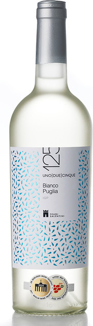 1|2|5 Bianco Puglia IGP, halbtrocken, Weißwein, 0,75 l - Bild 1