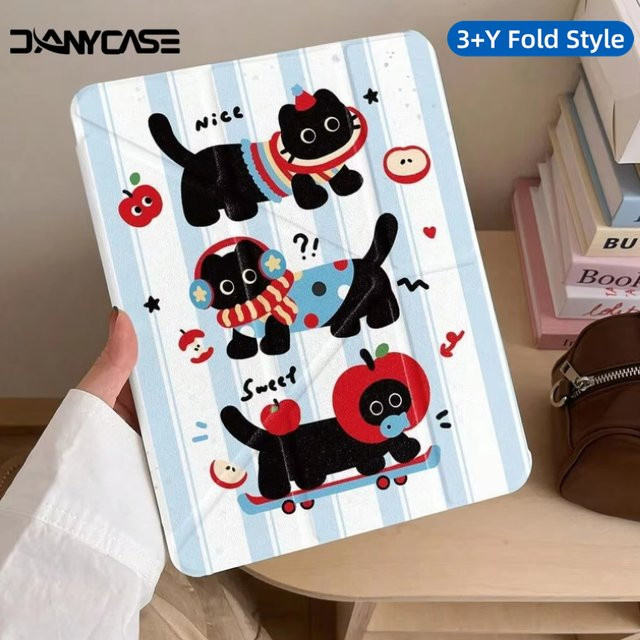 DANYCASE Magnetische Schutzhülle für iPad in Multicolour - Bild 1
