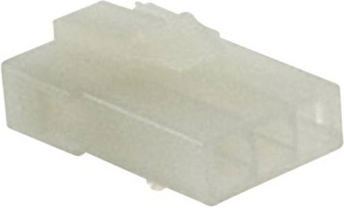 TE Connectivity Universal-MATE-N-LOK Buchsengehäuse-Kabel in Transparent mit 2 Polen, Artikelnummer 172328-1 - Bild 1