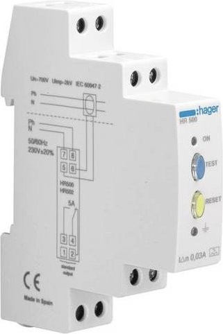 Hager HR500 FI-Relais 230V - Bild 1