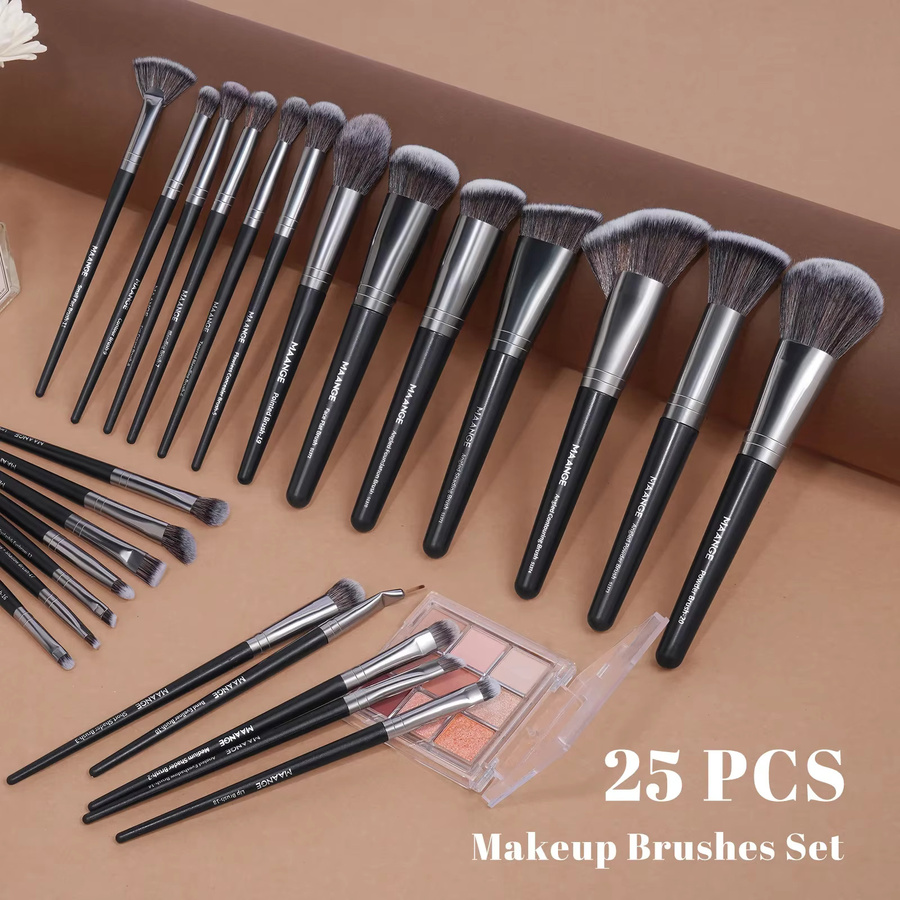 Maange Make-up Pinsel Set, 25 Stück, Unisex - Bild 3