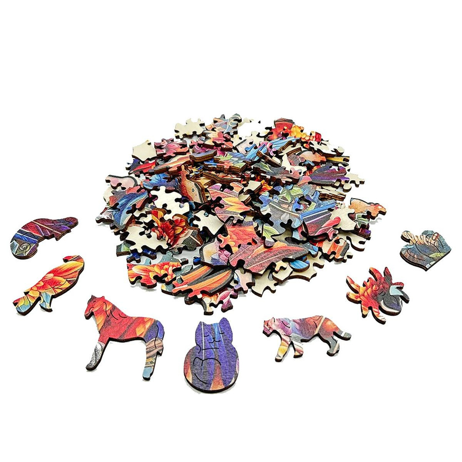 Yiran toy Vogel Puzzle Holz 3D Puzzle ab 14 Jahren - Bild 3