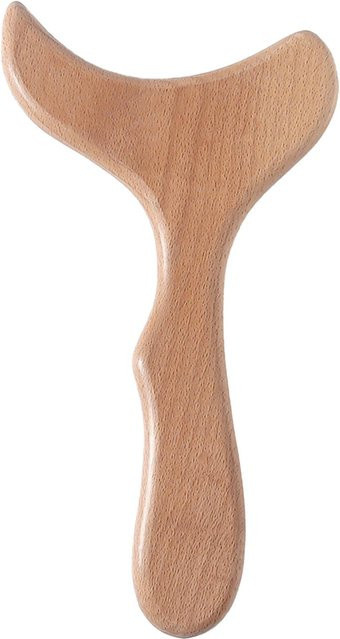 Holz-Lymphdrainage-Werkzeug, Massagepaddel, Gua Sha - Bild 1