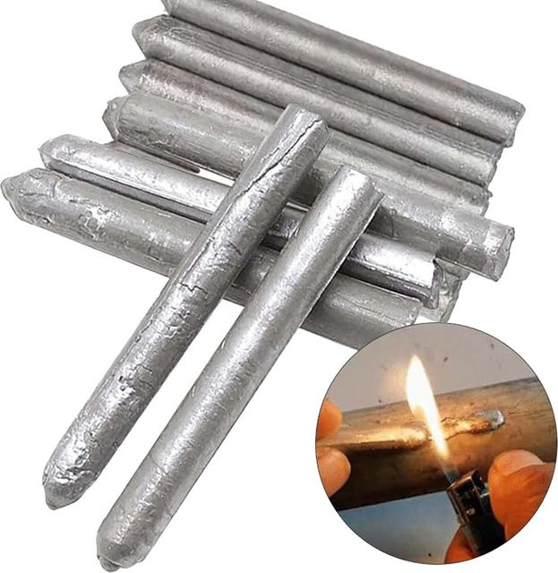 Easy Melt Universal Schweißstab für Edelstahl, Kupfer und Eisen in Silber, Länge: 78 mm - Bild 1