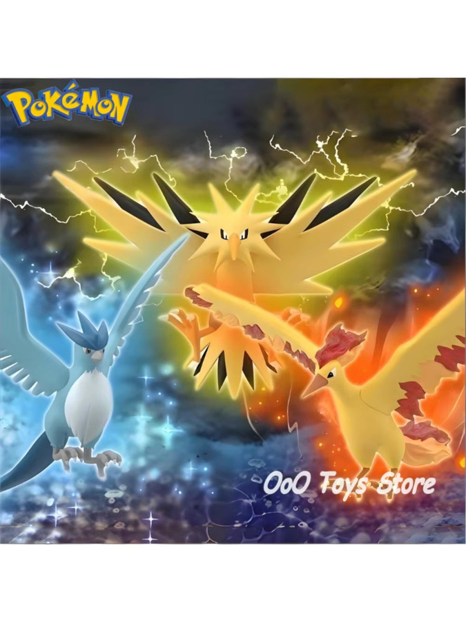 Bandai Pokémon Articuno Moltres Zapdos, Actionfiguren, PVC-Statue - Bild 3