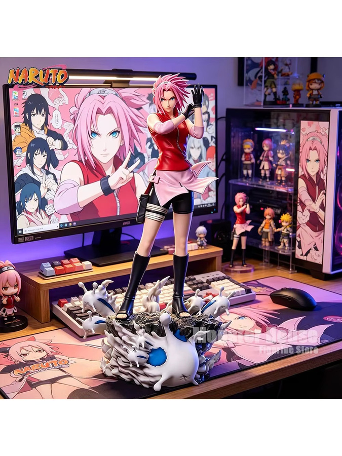 Bandai Naruto Haruno Sakura Actionfiguren, PVC-Statue, 35cm - Bild 3