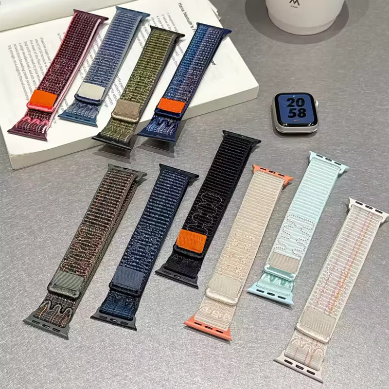 Uhrenarmband Textil/NATO, Nylonschlaufe für Apple Watch - Bild 3