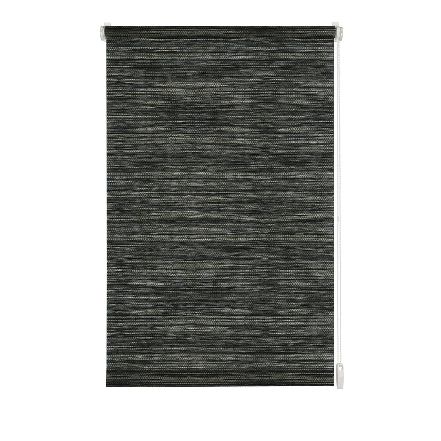 Gardinia EasyFix Natur Rollo, schwarz/weiß, B: 60 cm, H: 150 cm - Bild 2