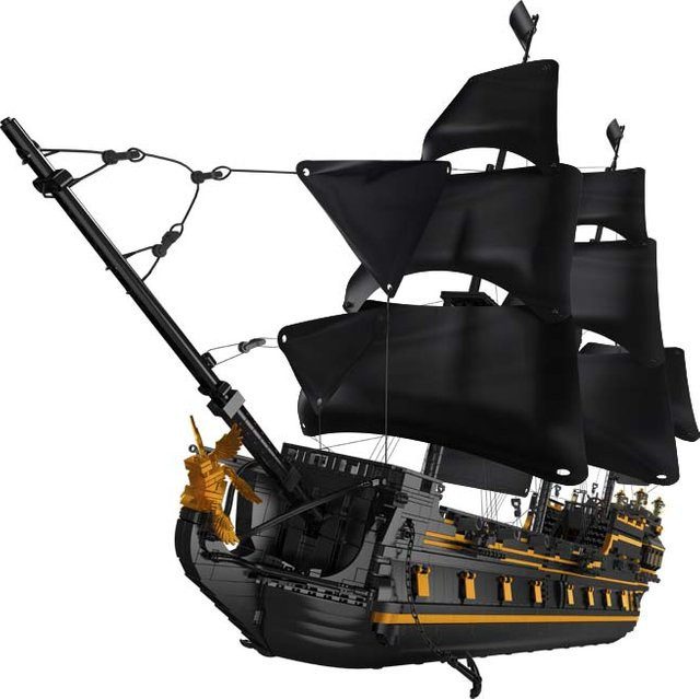 MOULD KING Pirates Black Pearl II Building Blocks Modellbausatz für Erwachsene - Bild 1