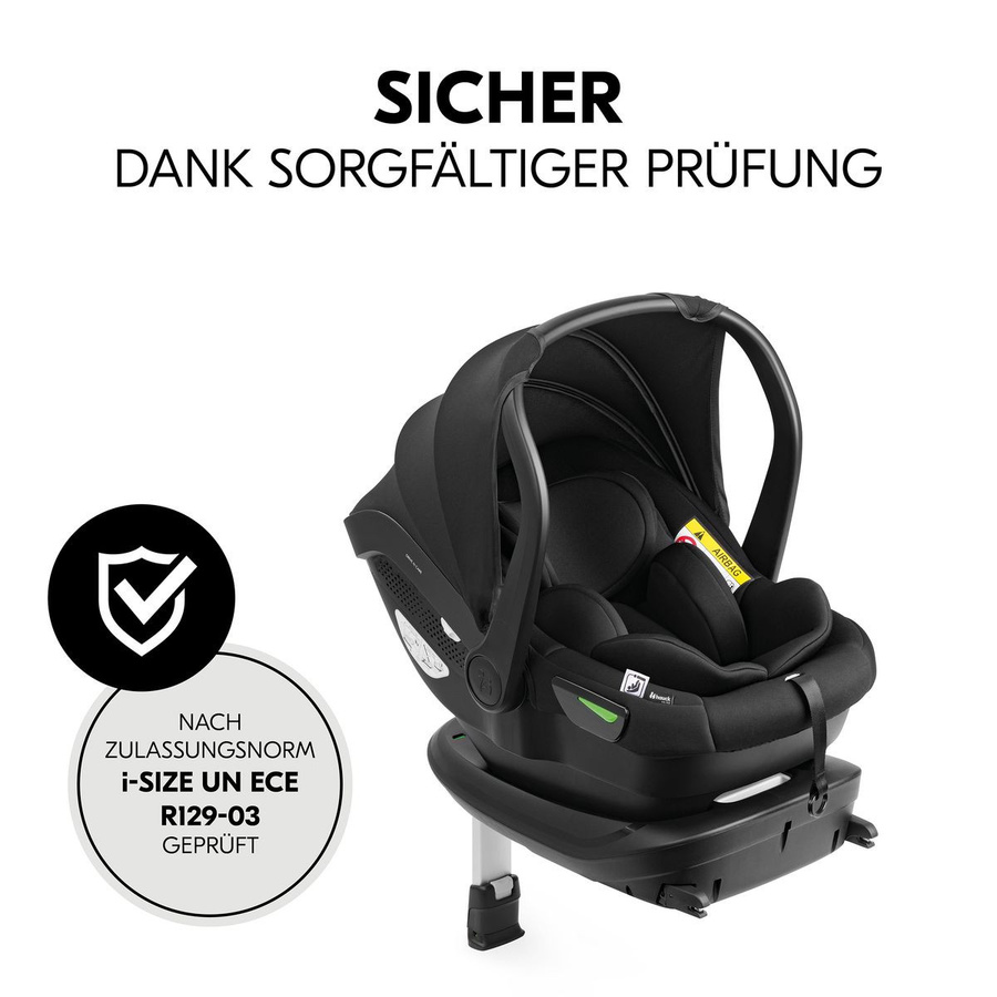 Hauck Buggy Move N Care 3in1 Travel Set mit XXL Zubehörset inkl. Kindersitz, Isofix-Basis und Adaptern in Dark Grey - Bild 3