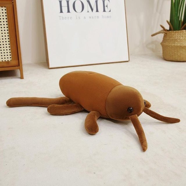 Yiran Health & Beauty Simulierte Kakerlaken Plüschtiere, Stoffpuppe, 40cm - Bild 1