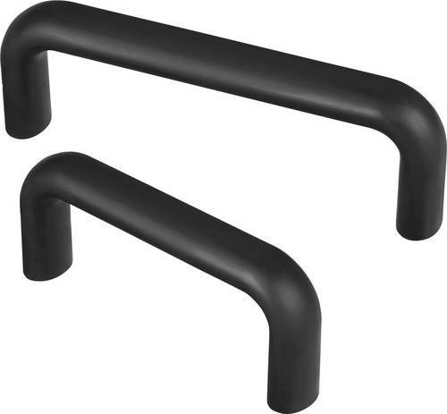 SO-TECH Universalgriff Schwarz Matt aus Aluminium und Silikon, B: 19,9 cm, H: 6,6 cm, T: 2,6 cm - Bild 1
