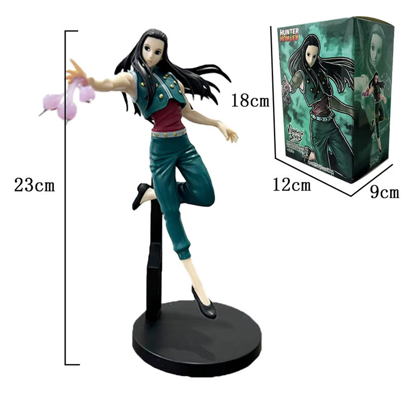 Bandai Hunter x Hunter Anime Figur Gon Freecss Alluka Zoldyck Chrollo Lucilfer Kurapika Modell aus Kunststoff mehrfarbig Höhe: 15-23 cm - Bild 3