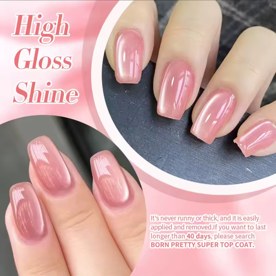 MISS MIANEL Nagellack, Rosa Nude, Schimmernd, 12 ml - Bild 5