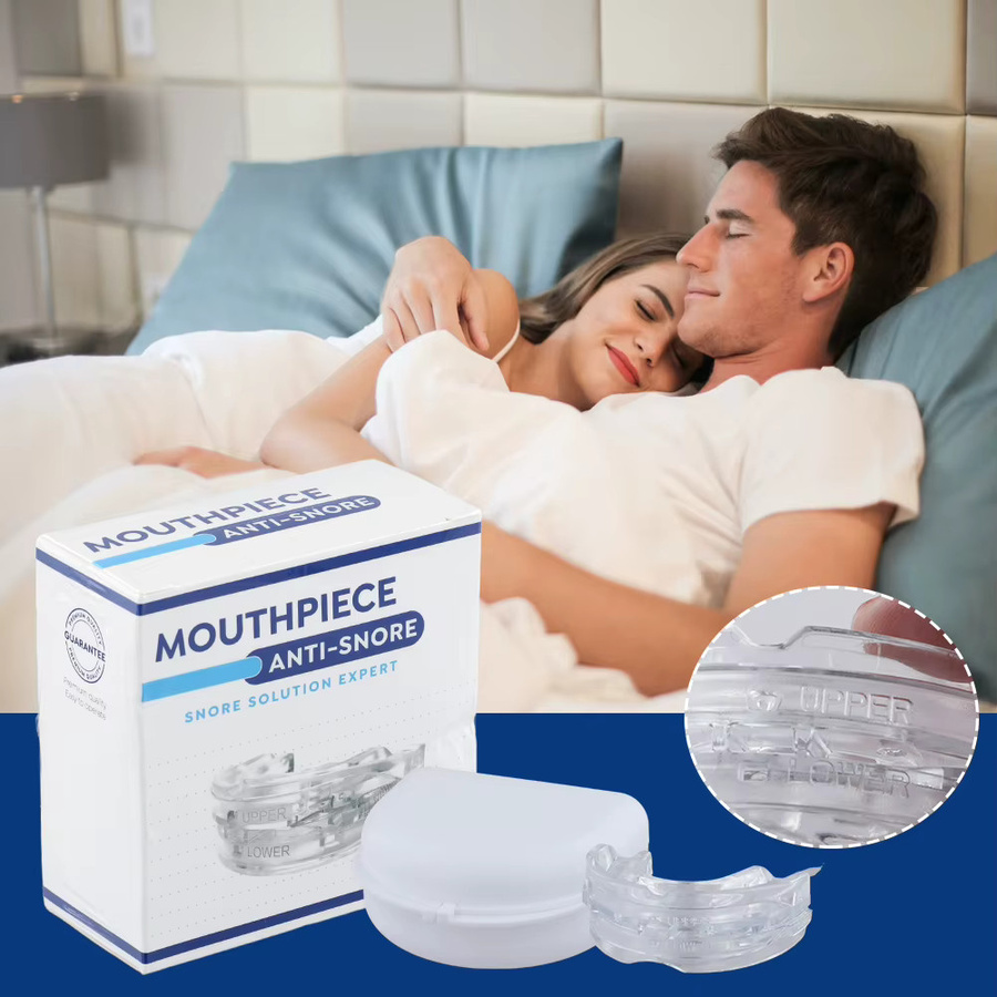 Shunmaii Anti-Schnarch- und Bruxismus-Mundschutz, Unisex, mit Aufbewahrungsbox - Bild 2