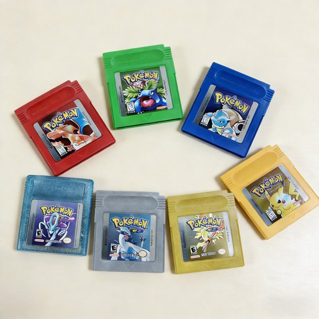 Pokemon-Serie Rot Grün Silber, Videospiel für GBC - Bild 1