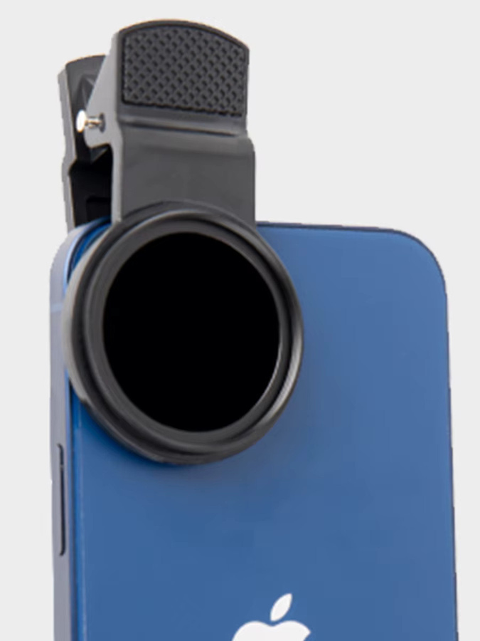Mecoright Handy-Filter Set mit 52mm Halterung für iPhone, CPL GND Starlight Makro-Objektiv für Nahaufnahmen, Schwarz - Bild 5