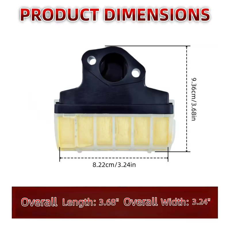 Luftfilter-Tuning-Set für Stihl Kettensägen MS210 MS230 MS250 sowie 021 023 025 inklusive Heizölfilter und Zündkerze in Multicolor - Bild 2