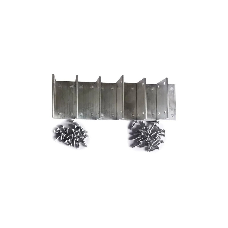 PROFI L-Beschlag aus Aluminium in Silber/Hell-Aluminium - Bild 2