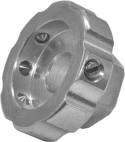 Donau Elektronik MSEH3 Schneideisenhalter aus Stahl in Silber - Bild 1